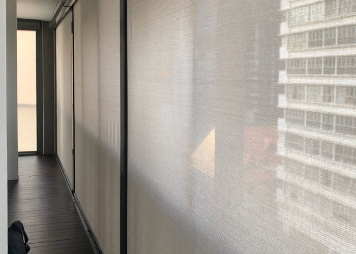 Genuine Ziptrak® blinds from Australia in Singapore at Domus