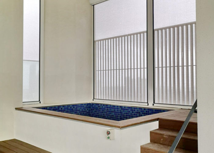Genuine Ziptrak® blinds from Australia in Singapore at Highline Residences