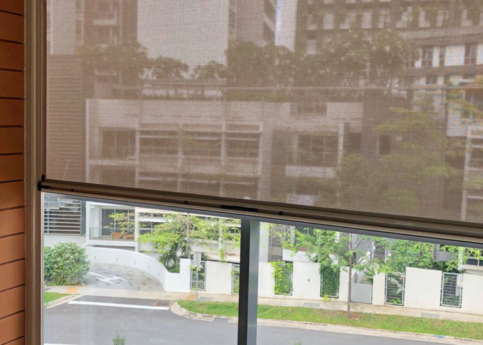 Genuine Ziptrak® blinds from Australia in Singapore at Sophia Hills