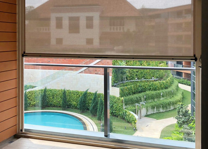 Genuine Ziptrak® blinds from Australia in Singapore at Sophia Hills