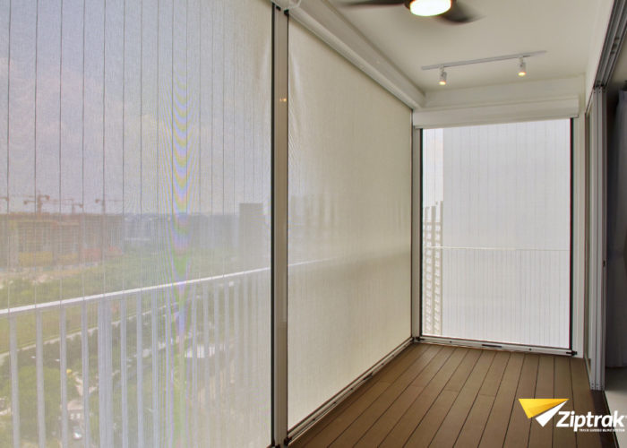 Singapore Outdoor BlindsGenuine Ziptrak® blinds from Australia in Singapore at Ecopolitan